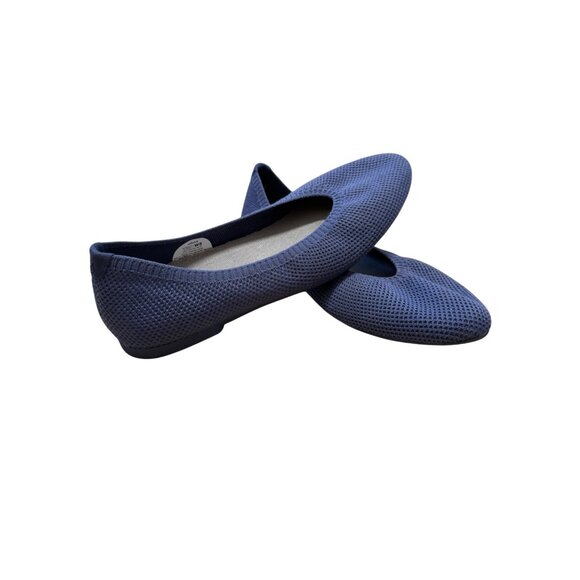 AllbirdsWomen's Tree Breezer Ballet Flat Dark Navy Size 8 Sleeve Lightweight - Picture 1 of 6